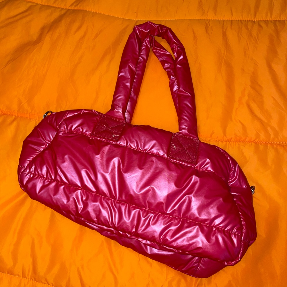 Red Puffer Bag